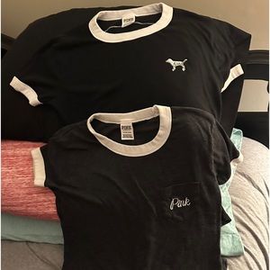 Pink Victoria Secret Bling Tee Bundle